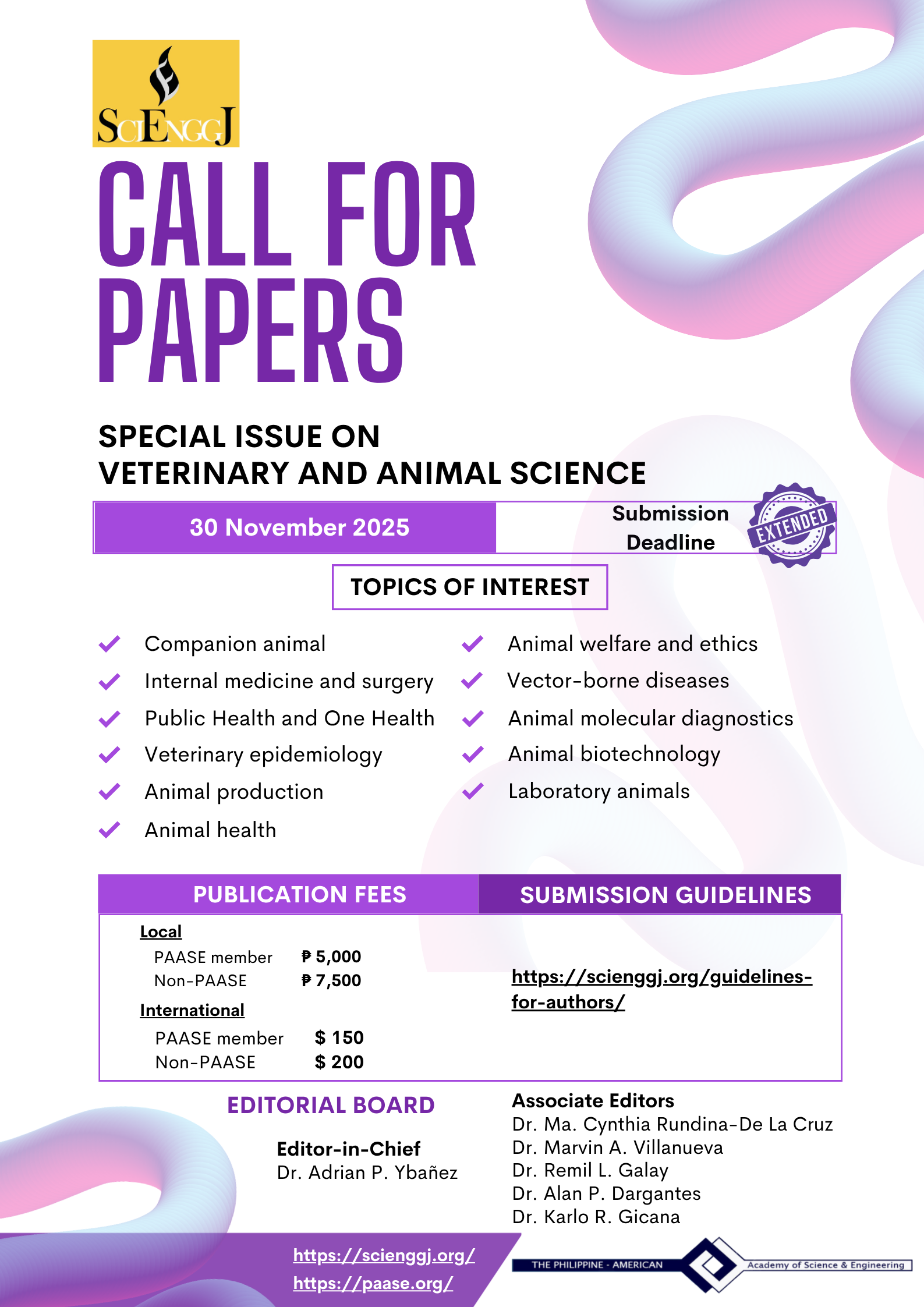 Call%20for%20Papers%20 %20Special%20Isse%20on%20Veterinary%20and%20Animal%20Science